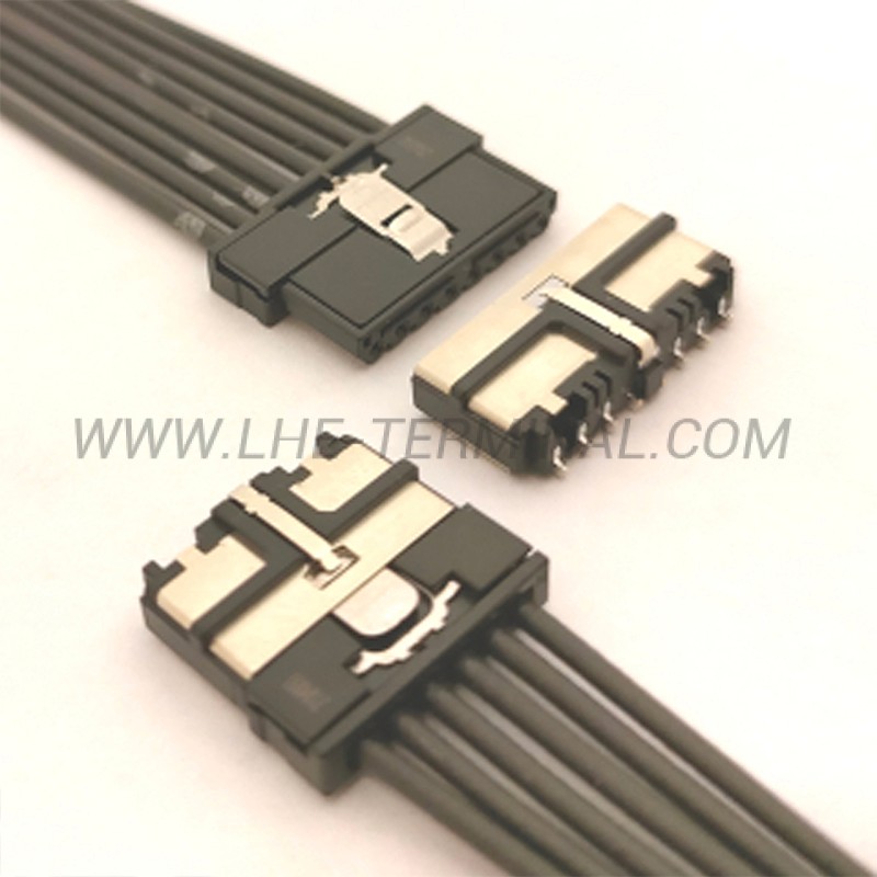 ULHRR-06V-1A1(HF) 6P Automotive Connector ULH Series 0.50 Connector